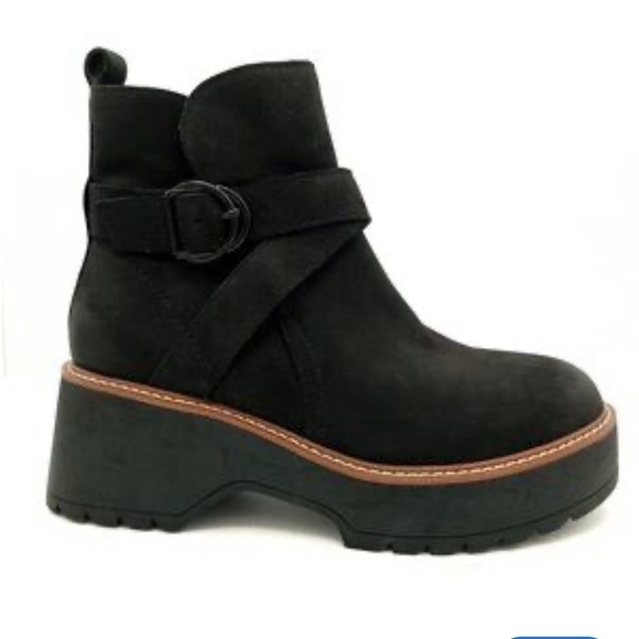 Blondo Giovani lack Suede Waterproof Boots Size 8.5 - Picture 1 of 8